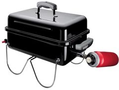 Weber® Grills® Go-Anywhere Series Single Burner Black Portable Liquid Propane Gas Grill