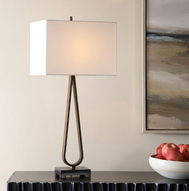 Uttermost® Galloway Dark Bronze Table Lamp-1