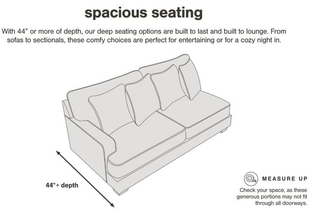 Signature Design by Ashley® Lindyn 2-Piece Ivory Left Arm Facing Sectional and Chaise-1