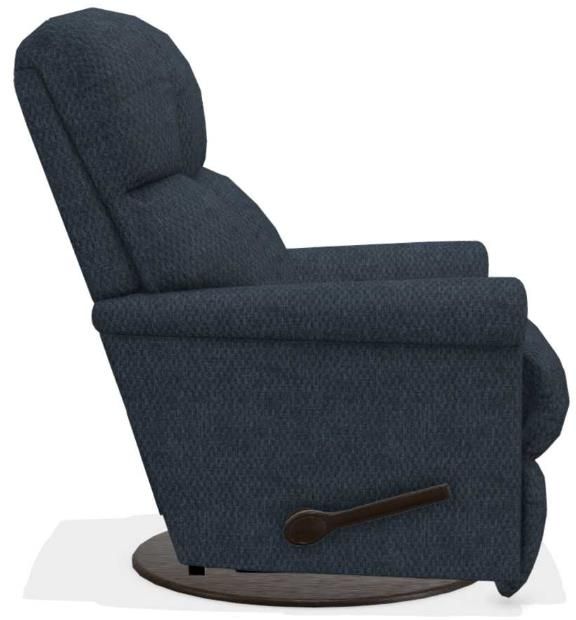 La-Z-Boy® Pinnacle Navy Manual Gliding Recliner-2
