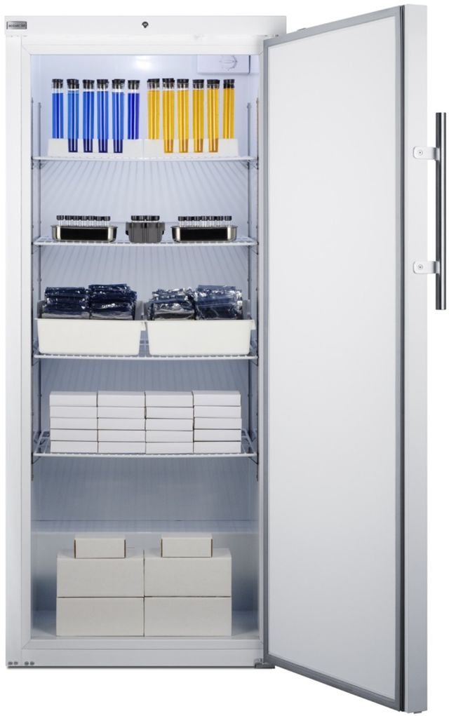 Accucold® 18.3 Cu. Ft White Upright Freezer-1