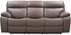Parker House® Theon Stokes Toffee Manual Reclining Sofa-3