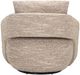Universal Explore Home™ Elio Pamela Cobblestone Upholstered Swivel Chair-3