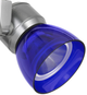 Cal® Lighting & Accessories Blue/Brushed Steel Track Light-1