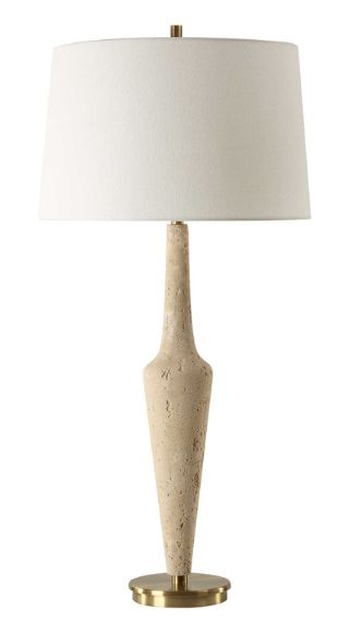 Uttermost® Juliet Travertine Table Lamp-3