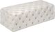 TOV Furniture Kaylee Cream Velvet Ottoman-2