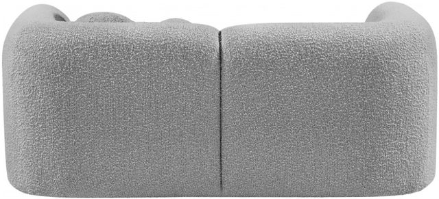 Meridian Furniture Emory Gray Boucle Fabric Loveseat-3