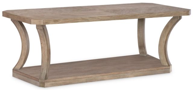 Legacy Classic Halifax Flax Rectangular Cocktail Table-0