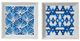 A & B Home 2-Piece Blue/White Wall Decor Set-1