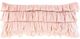 Surya Ruffle Blush 32"x14" Toss Pillow with Down Insert-0