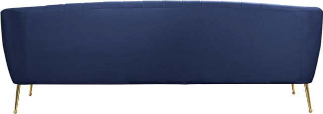 Meridian Furniture Tori Navy Velvet Sofa-2