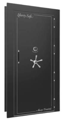 Liberty Safe Black Gloss Out-Swing Left Hinge Electronic Vault Door-0