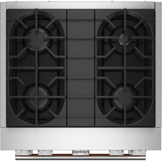 KitchenAid® 30" Scorched Orange Pro Style Dual Fuel Range with No Preheat Air Fry Mode-2