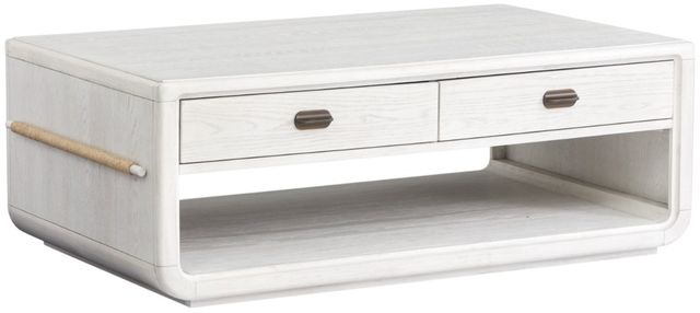 Magnussen Home® Sunset Cove Moonlight Pearl Rectangular Cocktail Table-0