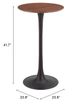 Zuo® Modern Auray Brown Bar Table-4