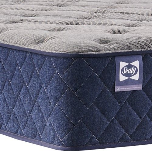 Sealy® Midnight Bliss 14.5" Wrapped Coil Soft Tight Top Twin Mattress-2