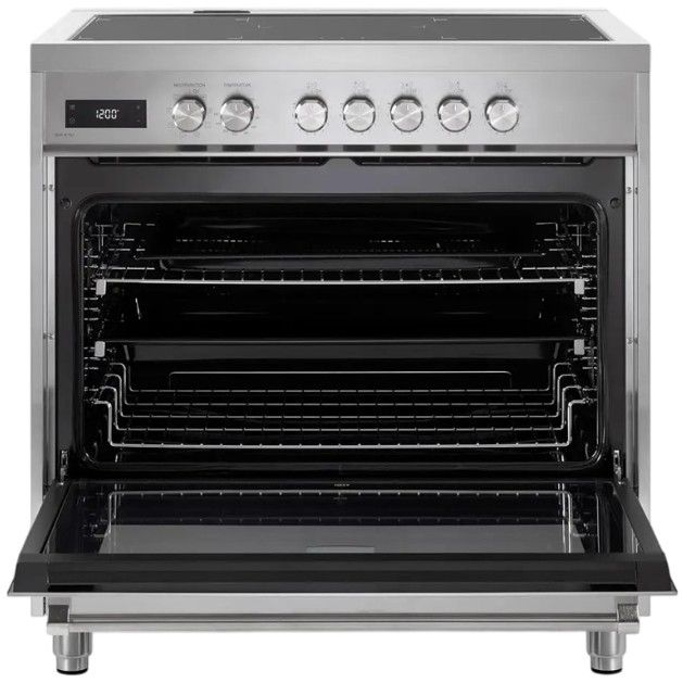 Verona® Ultima 36" Stainless Steel Pro Style Induction Range-1