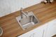 Elkay Lustertone® Classic Lustrous Satin 17" x 16" x 10-1/8" MR2-Hole Single Bowl Drop-In Sink-2