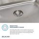 Elkay Lustertone® Classic Lustrous Satin 31" 2-Hole Single Bowl Drop-in Classroom ADA Sink-3