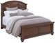 American Woodcrafters 2400 Sedona 4-Piece Cinnamon Cherry Queen Bedroom Set-2