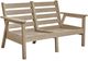 C R Plastics Tofino Beige Loveseat-0