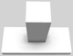 Vent-A-Hood® K Series 48" White Contemporary Wall Mounted Range Hood-2