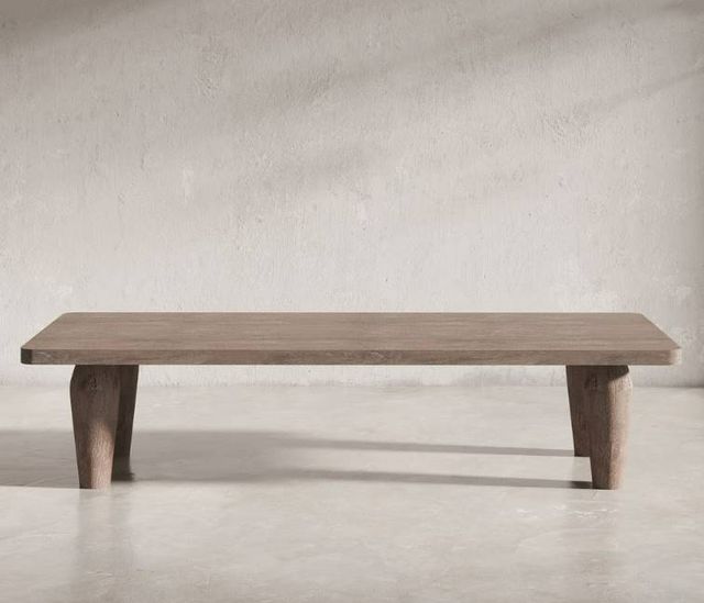 Jofran Inc. Origins Washed Sand Coffee Table-1