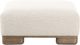 Moe's Home Collection June Oatmeal Ottoman-1