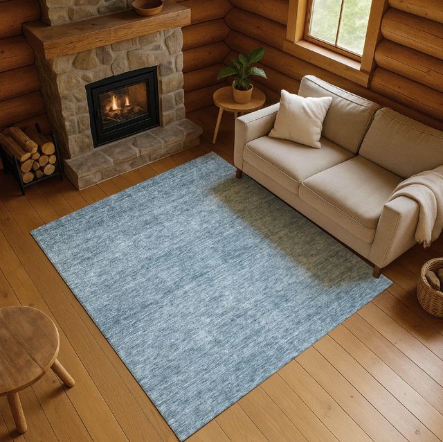 Dalyn™ Rug Company Soft Essentials SE1 Denim 5'x8' Area Rug-1