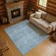 Dalyn™ Rug Company Soft Essentials SE1 Denim 5'x8' Area Rug-1