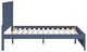 Homelegance® Nora Blue Full Platform Bed-4