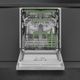 Smeg 24" Silver Front Control Built-In Dishwasher-2