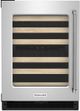 KitchenAid® 24" Stainless Steel Wine Cooler-0