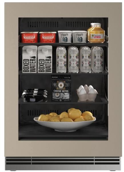 U-Line®  Home Collection 24" 5.1 Cu. Ft. Panel Ready Refrigerator with Glass Door-2
