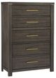 Mazin Furniture Scarlett Brownish Gray Chest-0