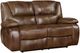 Homelegance® Ellicott Brown Manual Reclining Loveseat-0