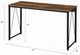 ACME Furniture Zaidin Weathered Oak 47" Writing Desk with Black Base-3