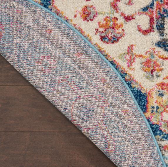 Nourison Home™ Passion 5' Round Style 8 Area Rug-1