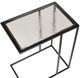 Uttermost® Mateo Black Glass Top Accent Table-5