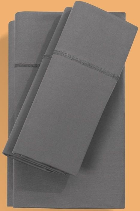 BEDGEAR® Dri-Tec® Performance Grey Twin Sheet Set-4