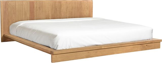 Moe's Home Collection Plank Natural Queen Panel Bed-3