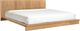 Moe's Home Collection Plank Natural Queen Panel Bed-3