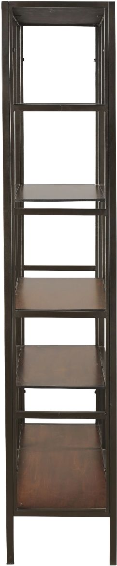 Signature Design by Ashley® Frankwell Black/Brown Bookcase-3