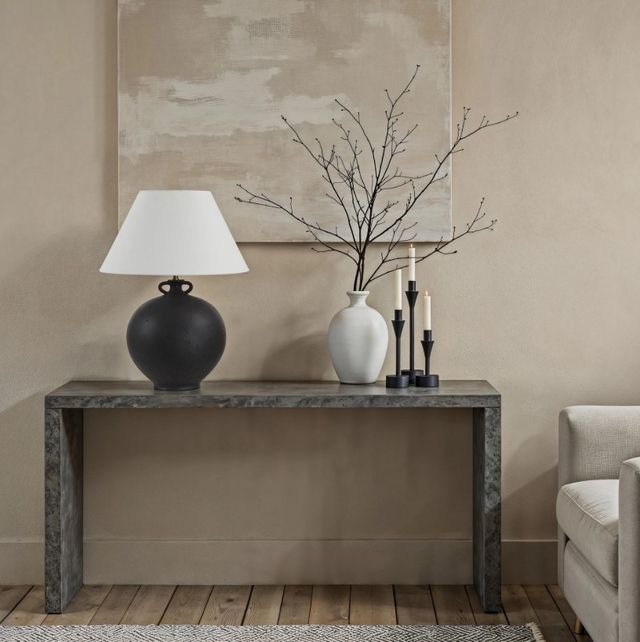 Renwil® Alicia Matte Black Table Lamp-1