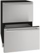 U-Line 5.2 Cu. Ft. Stainless Steel Refrigerator Drawers-1