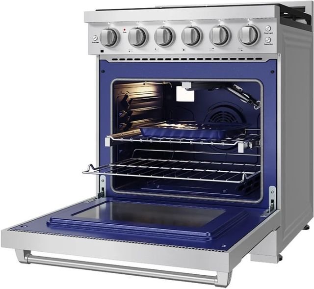 Thor Kitchen Gordon Ramsay Collection 30" Stainless Steel Pro Style Gas Range with Precision Knob Control-1