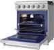 Thor Kitchen Gordon Ramsay Collection 30" Stainless Steel Pro Style Gas Range with Precision Knob Control-1
