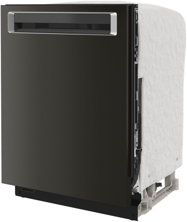 KitchenAid® 24" PrintShield™ Black Stainless Steel Built In Dishwasher-4