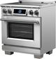 FORNO® Maximus Series Alta Qualita 30" Stainless Steel Freestanding Induction Range-2