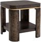 Bassett Mirror Langford Black End Table-0